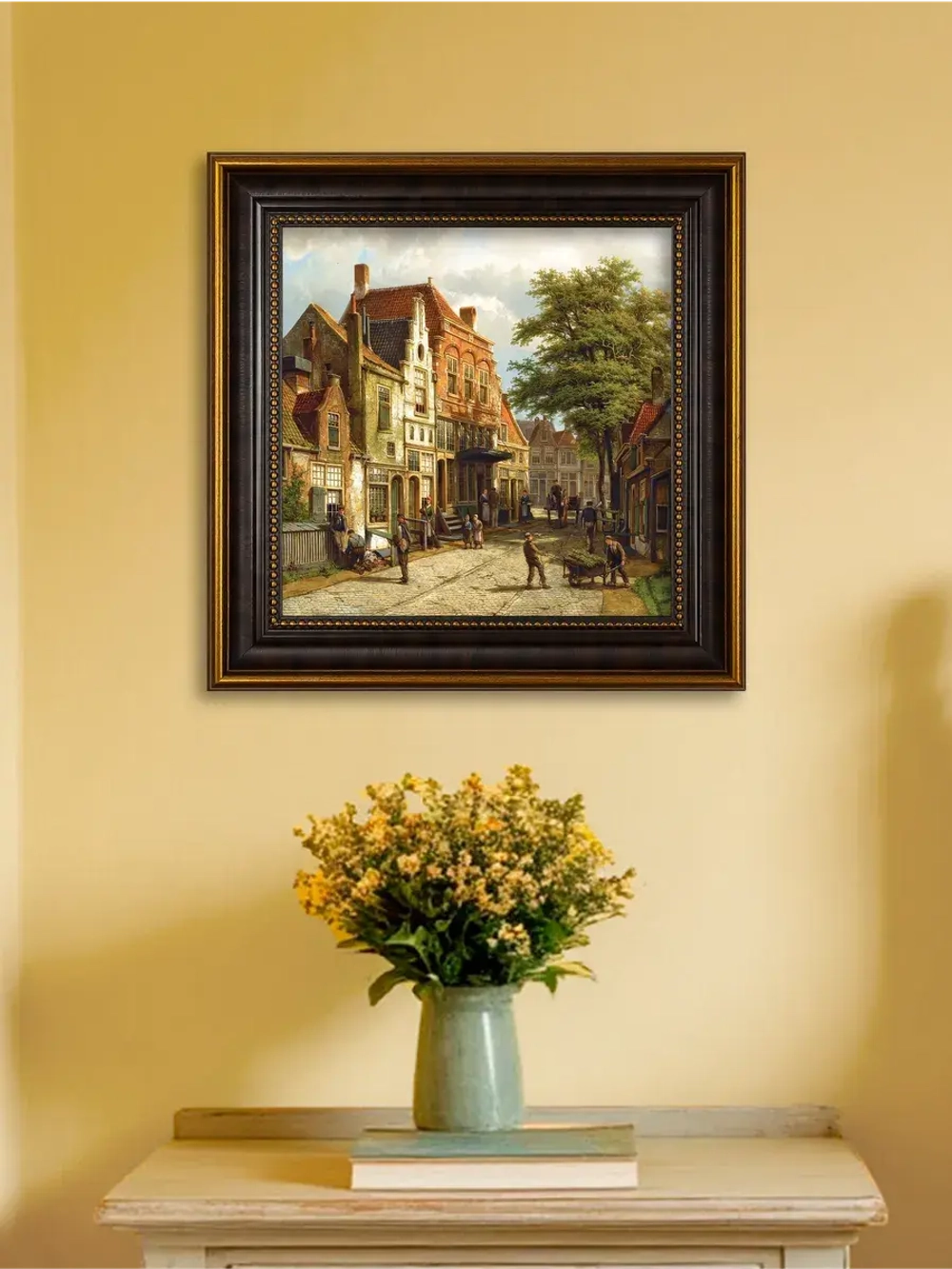 Картина серии "Голландия" настенная для интерьера 26*26 см