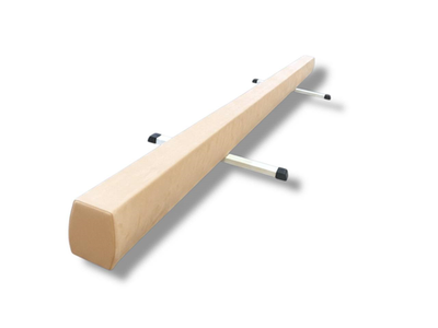 Бревно гимнастическое напольное обшитое искуственной кожей - 5м