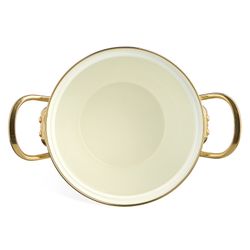 КАСТРЮЛЯ ЭМАЛИРОВАННАЯ AGNESS СО СТЕКЛЯННОЙ КРЫШКОЙ СЕРИЯ "CELEBRATION", 2.0 Л, 18*11 СМ