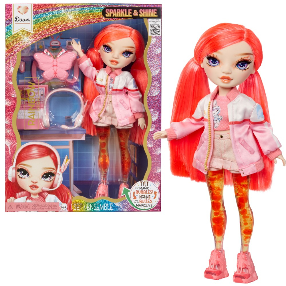 Rainbow High - Модная кукла CORAL (Кораловая) Sparkle & Shine 429234