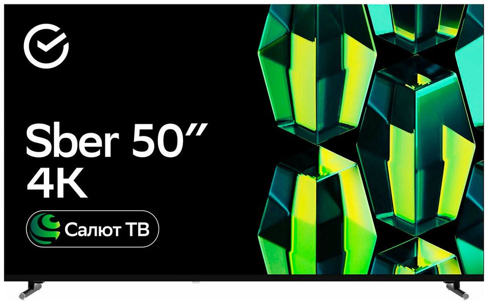 ЖК телевизор Sber SDX-50U4139(UHD Smart,Салют ТВ,frameless)