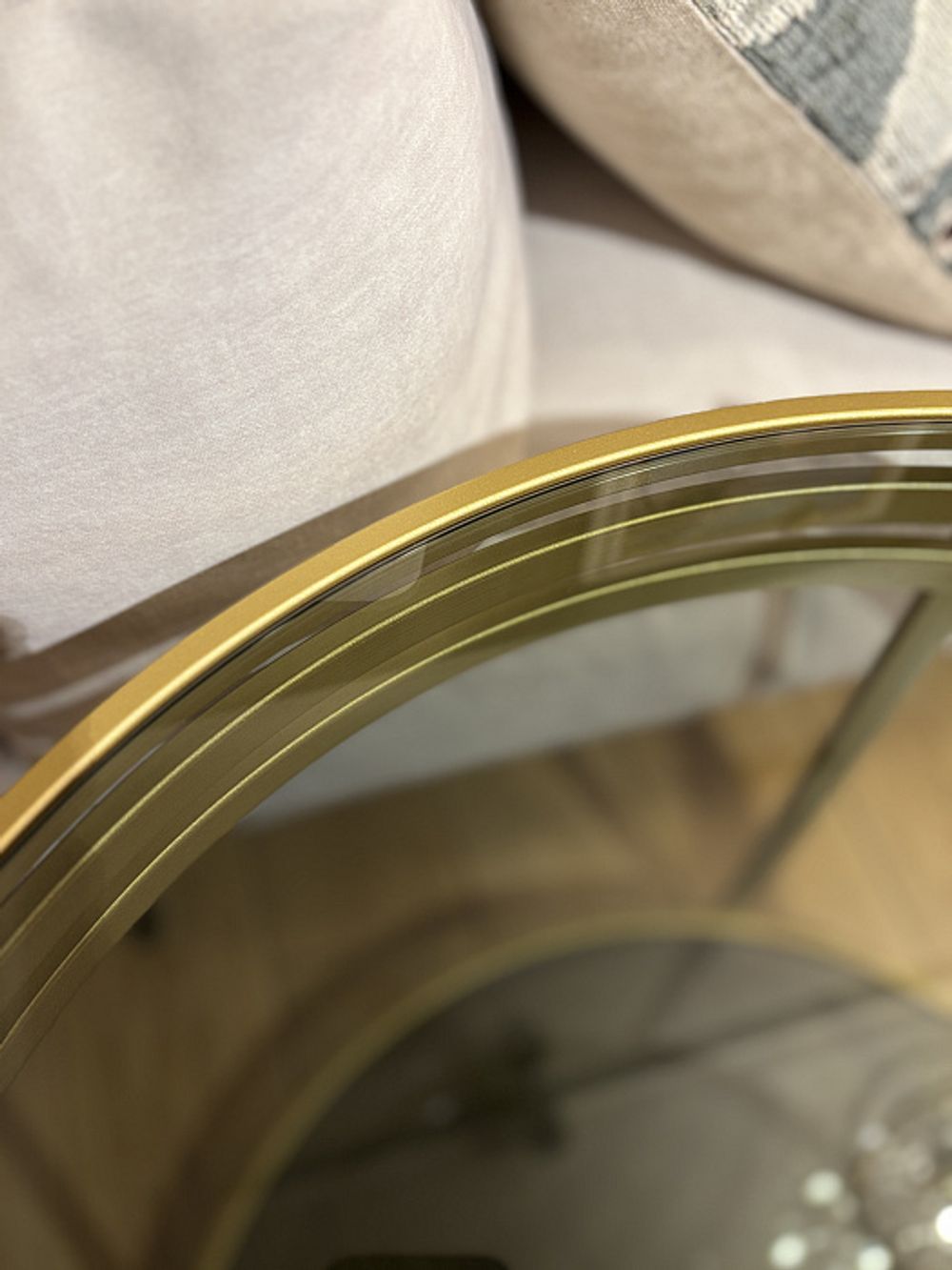 Столик "Риенцо" латунь