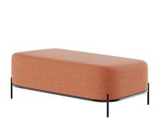 Джайв Диван двухместный без спинки JVE-4 Romeo 08/Металл Черный 1250*720*480