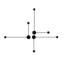 Настенный светильник DOTS A Black