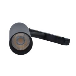 ULB-M60-12W-4000K-35 BLACK Светильник-прожектор светодиодный трековый. Для магнитного шинопровода. 900 Лм. Белый свет 4000К. Черный. ТМ Uniel