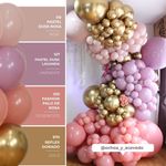 Шар (24''/61 см) Пыльная роза (110), пастель ретро,1 шт.