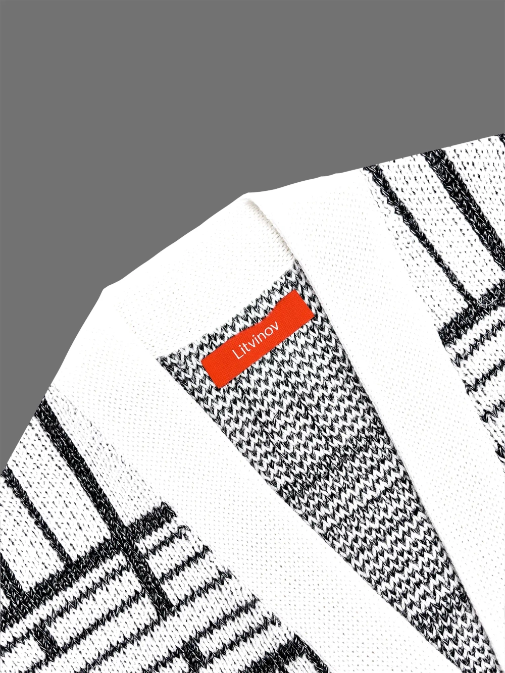 Кардиган с планкой