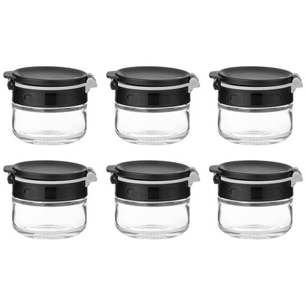 НАБОР ЕМКОСТЕЙ ДЛЯ СПЕЦИЙ 6ШТ 85МЛ AGNESS