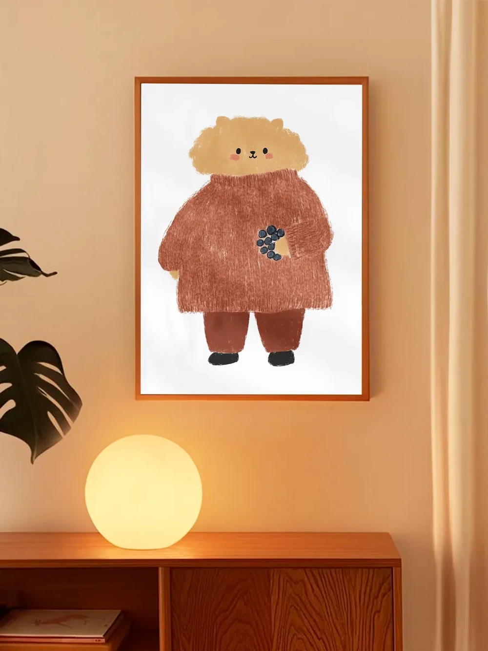 Постер в детскую 40х50 см интерьерный эстетика