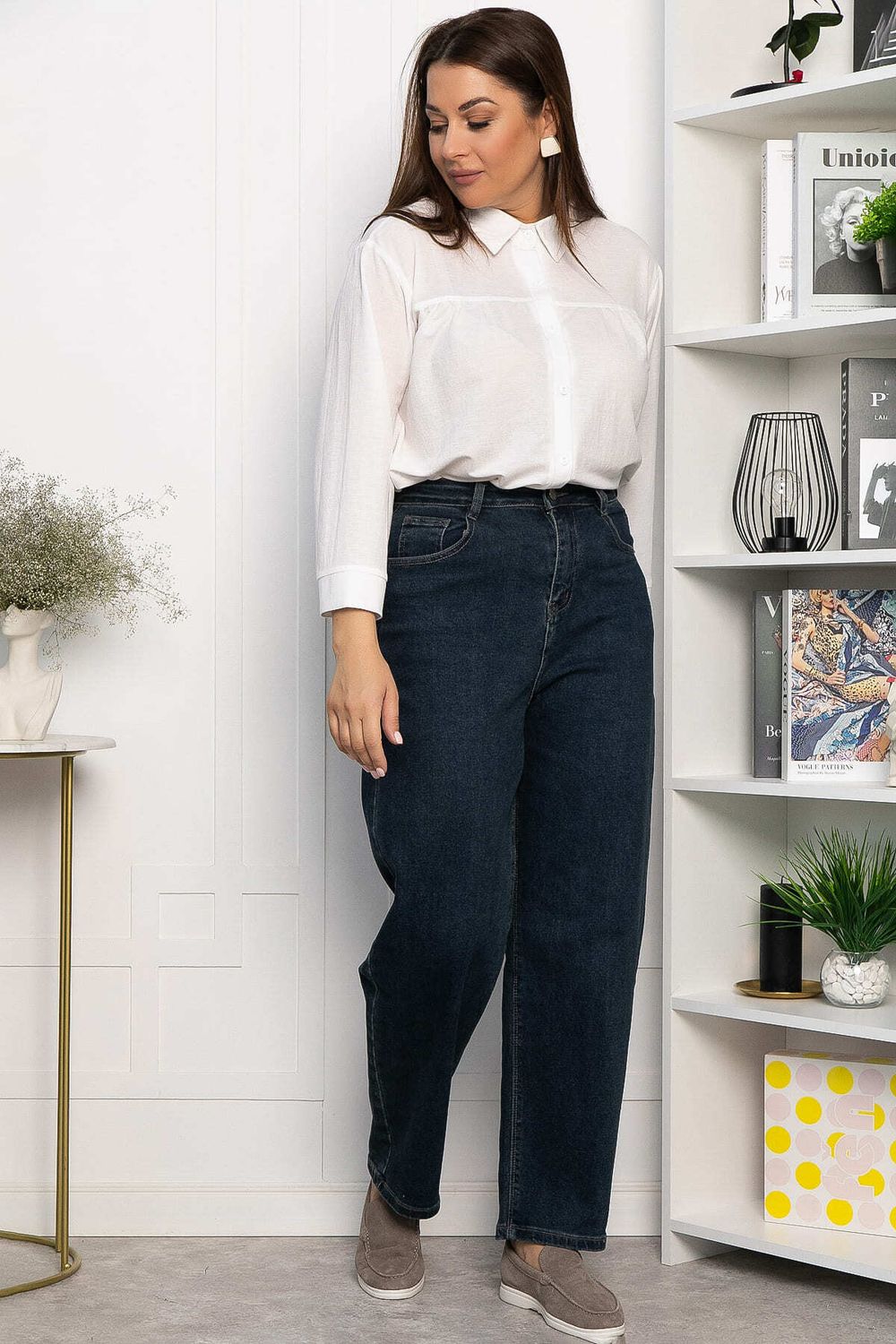 Джинсы Слава (темно-синие) Б14220-4М LT Collection