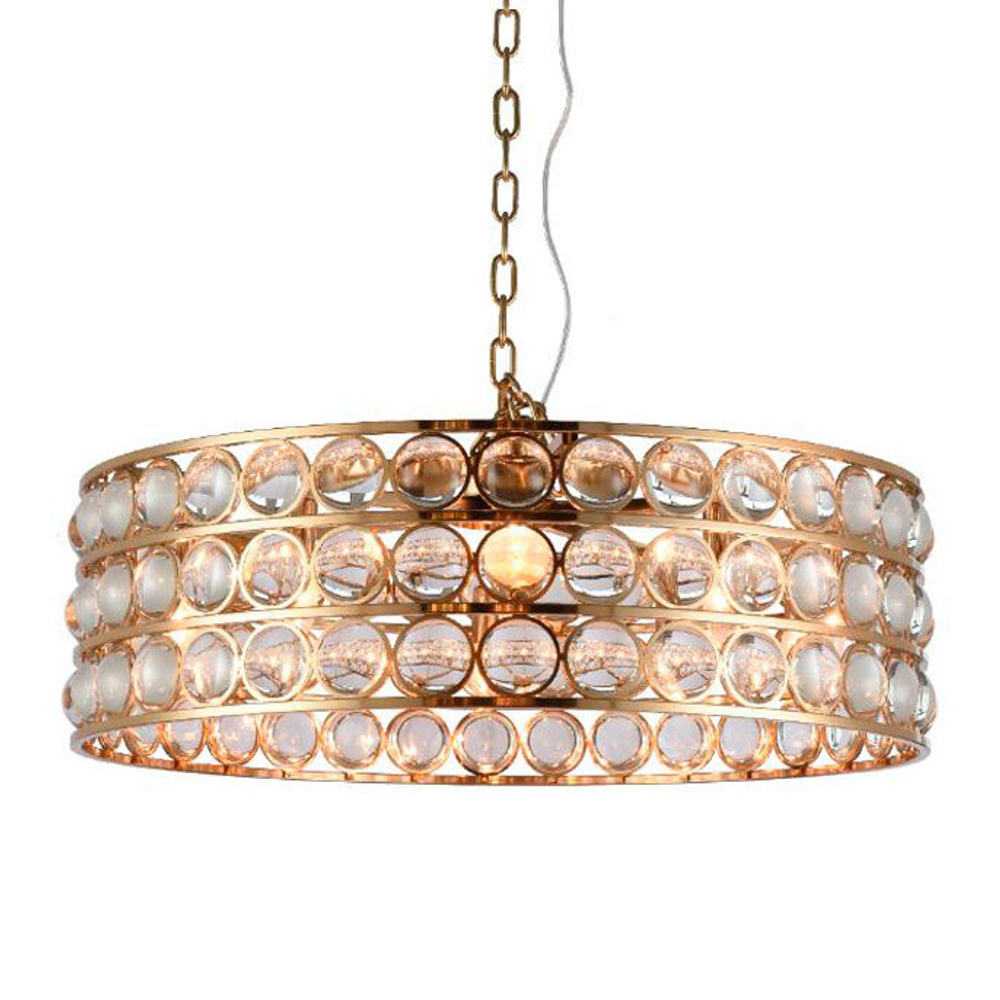 Люстра Cloyd VALENT C8 / Ø65 см - золото (арт.10297)