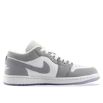 Кроссовки Jordan Air Jordan 1 Low Wolf Grey (Женская размерная сетка)
