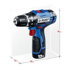 Аккумуляторный шуруповерт "ЗУБР" DL-12 A5