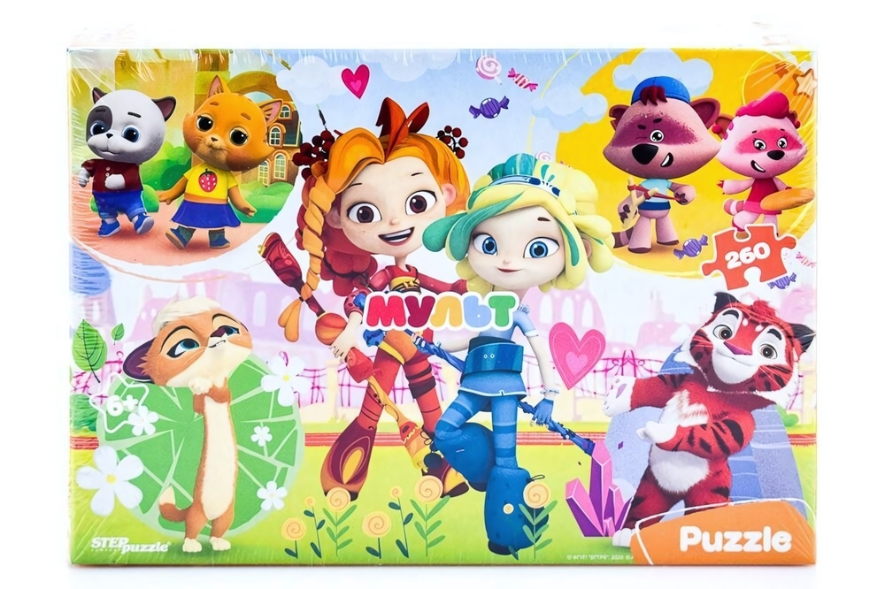 Пазл 260эл. "Сказочный патруль и др. Мульт" (Степ пазл)