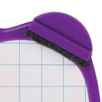 Доска маркерная А4, 190х270, двухсторонняя, с маркером, с губкой, клетка, Юнландия