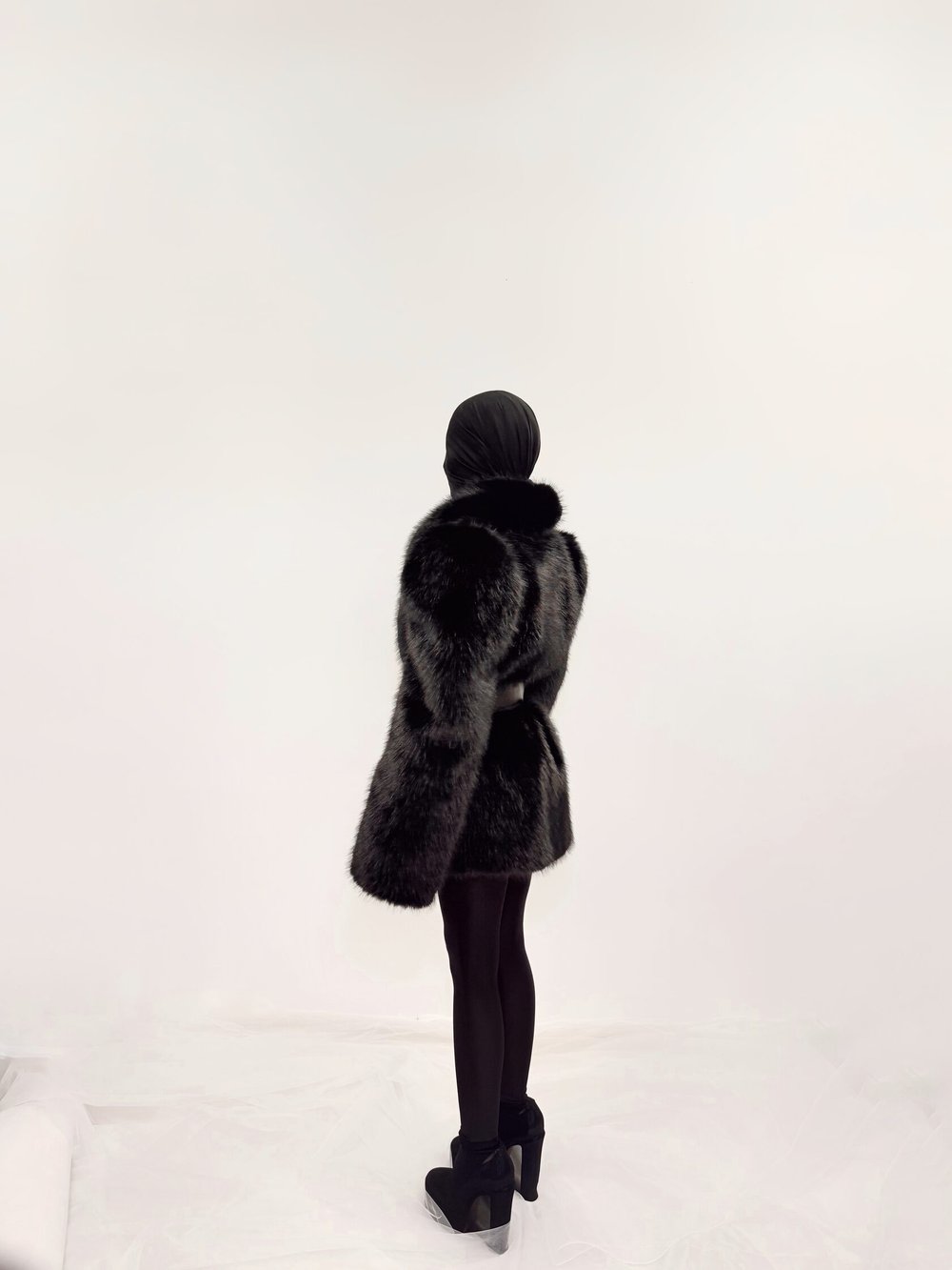 Шуба Kruella, Черный