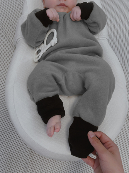 Флисовый комбинезон-трансформер RinaAmari Серый