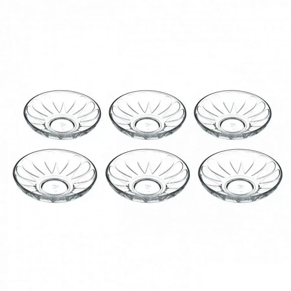 Набор чайных блюдец 6 шт Pasabahce Tea, D=10,2 см