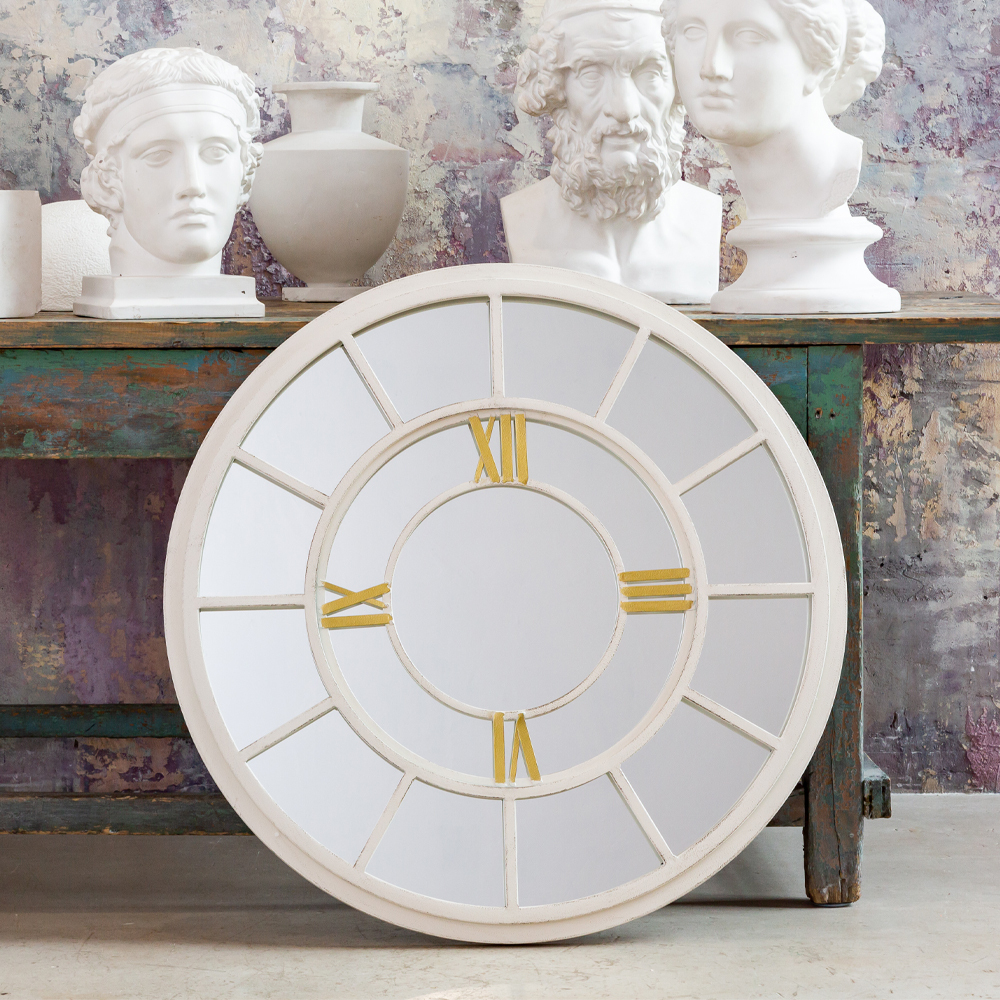 Настенное зеркало Объект мечты Женева вайт