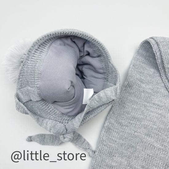 Комплект зимний "Медвежонок" Серый