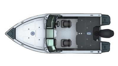Катер-лодка алюминиевая SIBERIA S5 (mod 1)