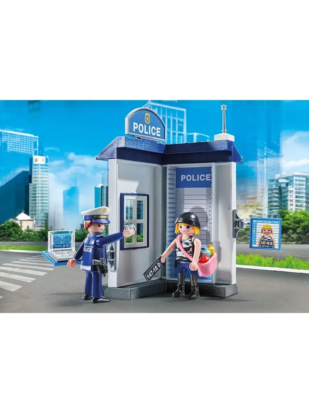 Набор Стартовый пакет Полицейская комната Playmobil 71733
