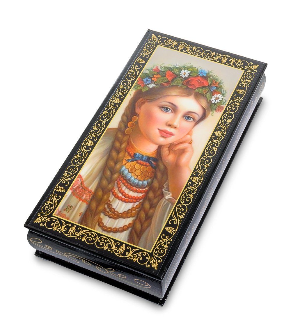 Народные промыслы ШК-11/ 8-J Шкатулка в технике декупаж (11х22х4)