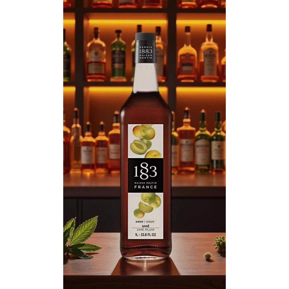 Сироп Умэ Японская слива 1л 1883 Maison Routin NEW