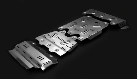 Tank500 защита днища 5 mm Plauc