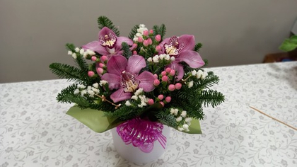 Шляпная коробочка «Ароматы зимы»