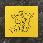 Зайки №68 с морковкой