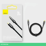 Кабель Baseus Explorer 2m Black (CATS000101)
