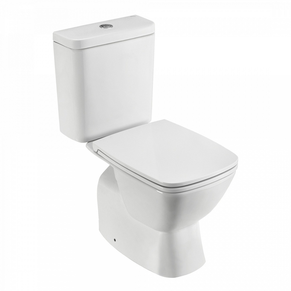 Купить унитаз напольный безободковый Santek Нео с крышкой SoftClose 1WH302418 в Краснодаре