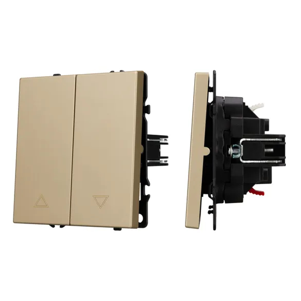 Механизм выключателя управления шторами SWT-NOBE-MKR2-SFPL-GD (230V, 10A) (Arlight, -) 054274