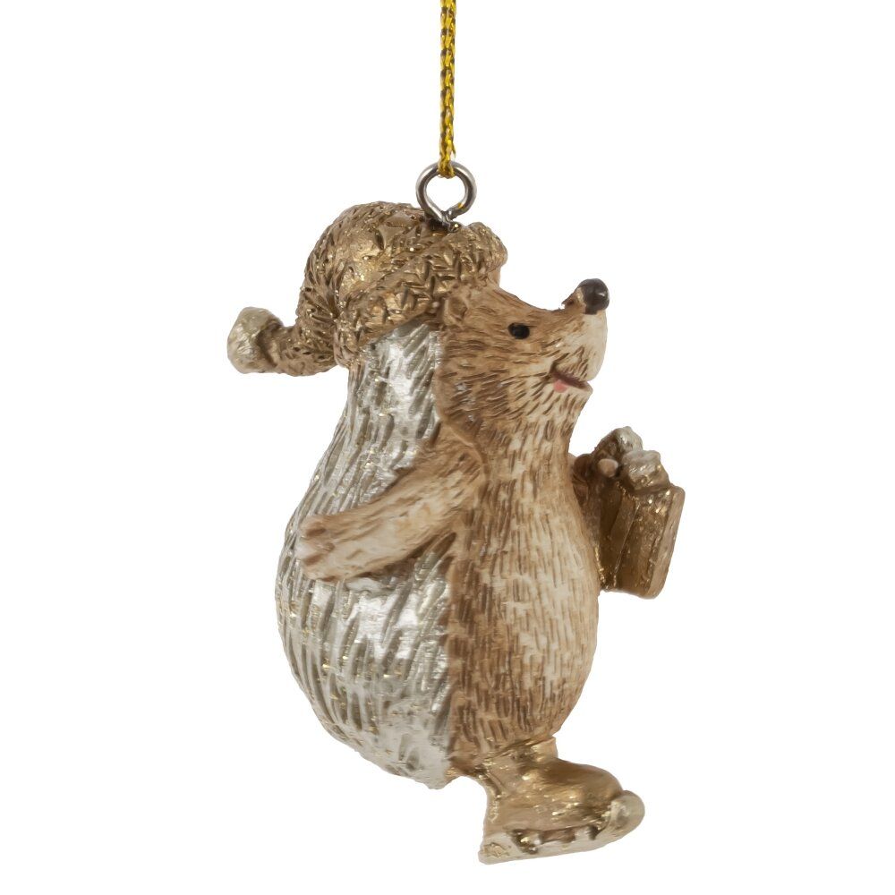 GAEM Изделие декоративное подвесное "Ёжик", L3,5 W3,5 H5,5 см, 2в.