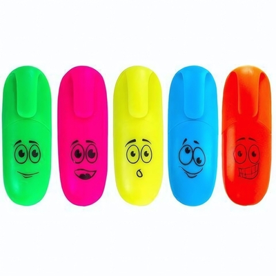 Текстовыделитель 1-5мм. "Неончики" мини, в ассорт. (Юнландия)