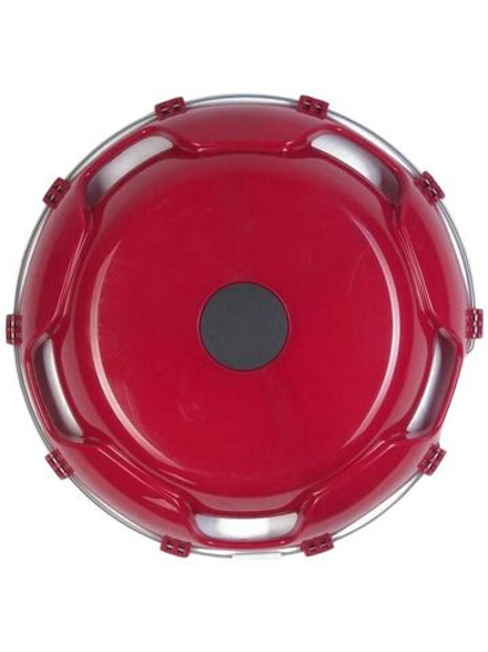 Колпак колеса R-22,5 заднего (пластик) (красный)