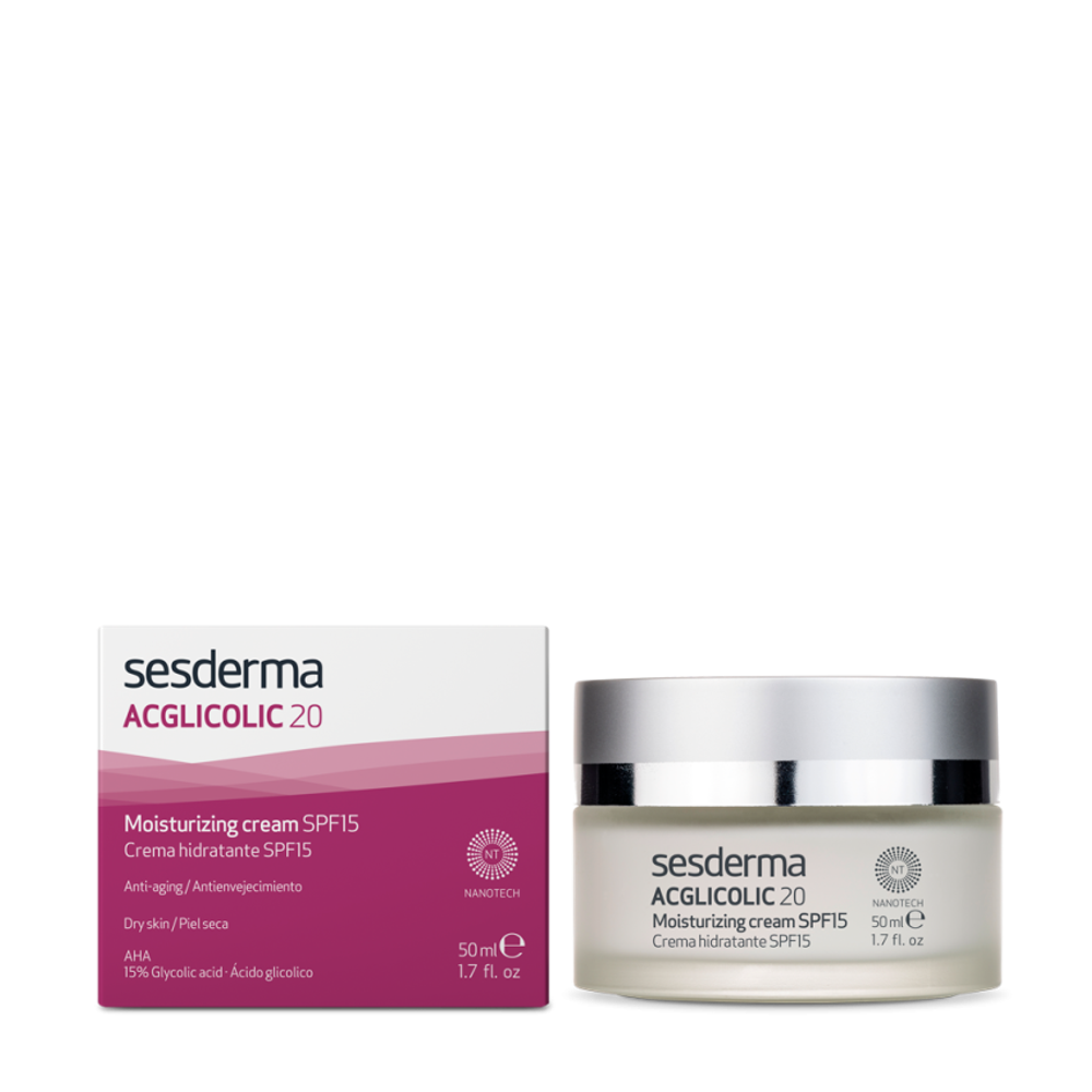 SESDERMA  ACGLICOLIC 20 Moisturizing cream SPF 15