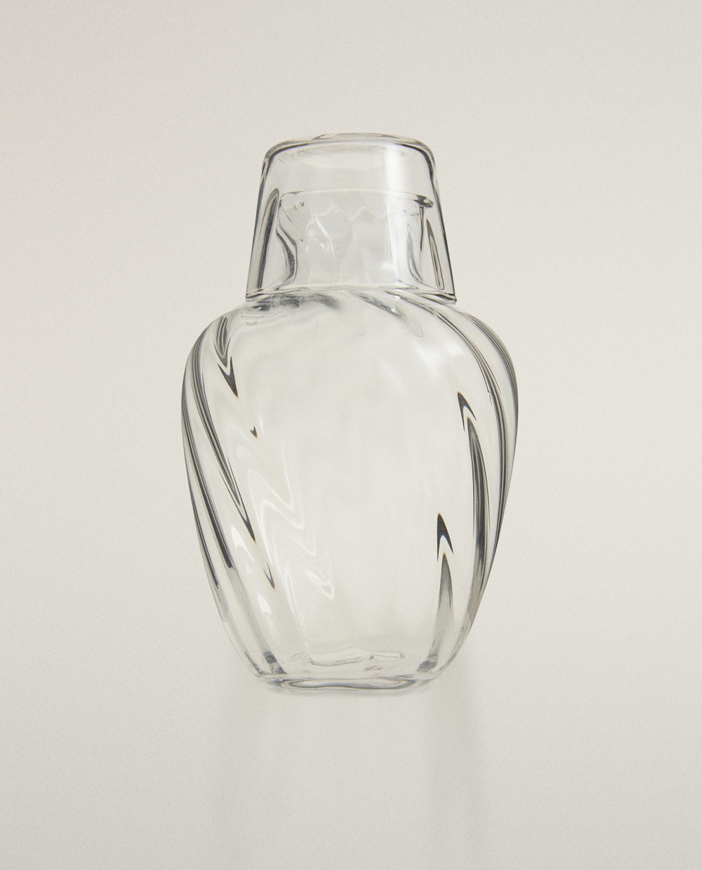 Zara Home кувшин из стекла, цвет прозрачный, 19 см