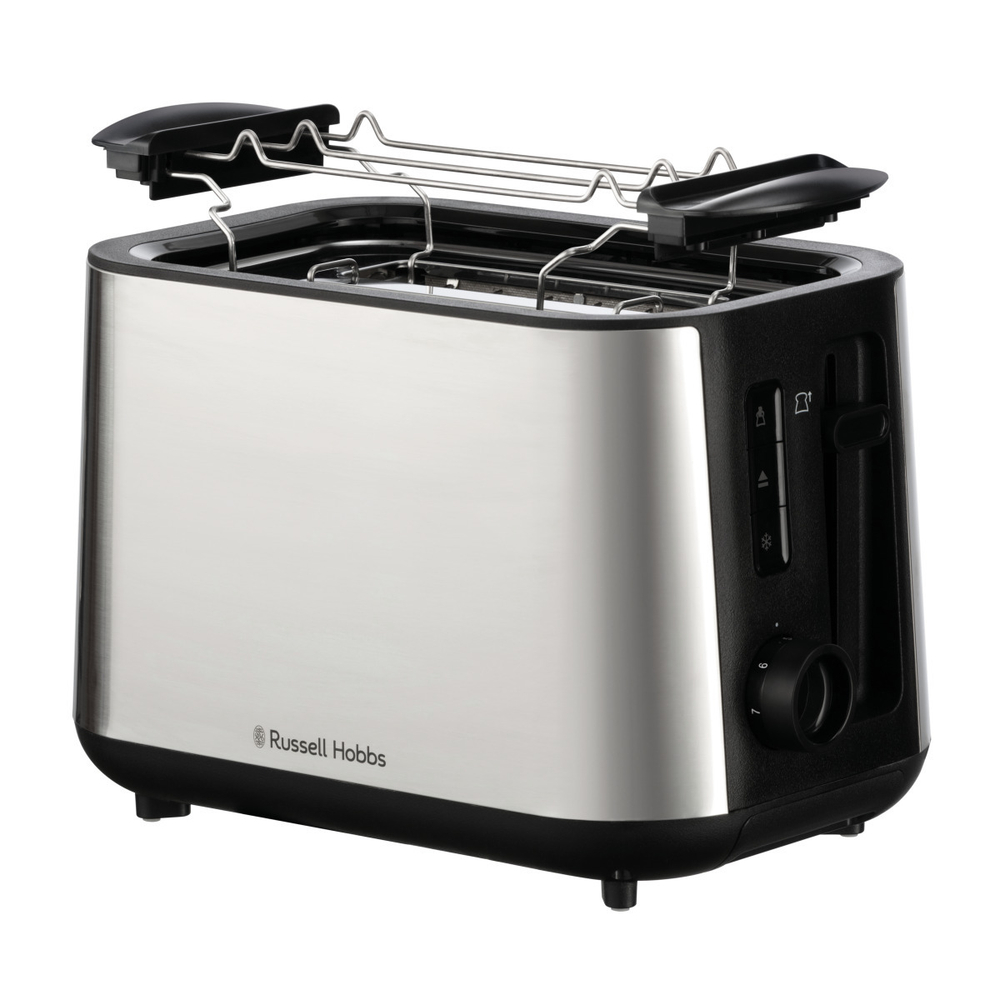 Тостер Russell Hobbs 27390-56 сталь/черный