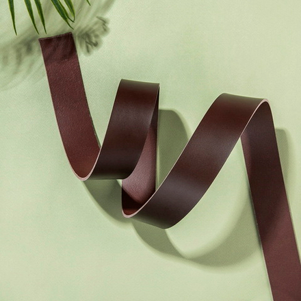 Ременная заготовка Prima Lucido Dark Brown (2,8+мм), цв. Коричневый