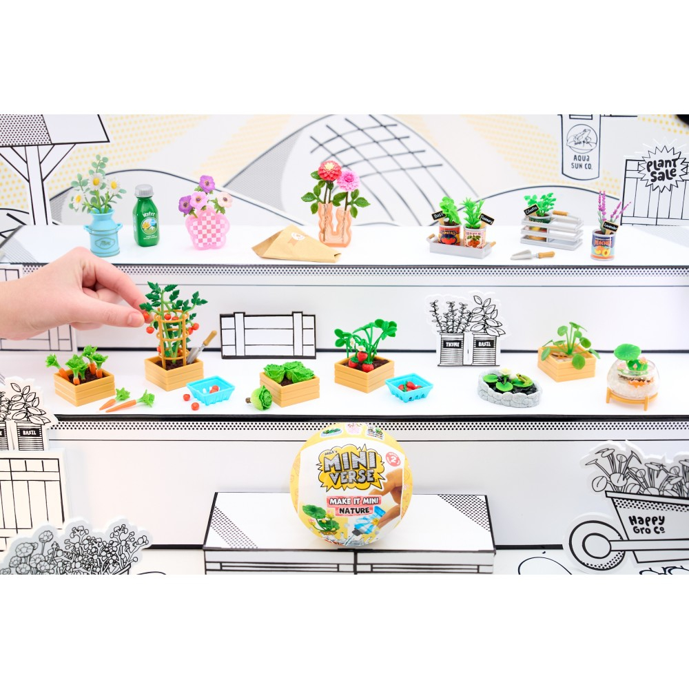 MGA's Miniverse - Мини растения Шар-сюрприз Make It Mini Nature 528166