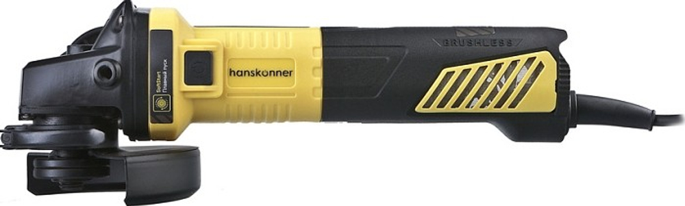 Угловая шлифмашина сетевая HANSKONNER HAG9125SB
