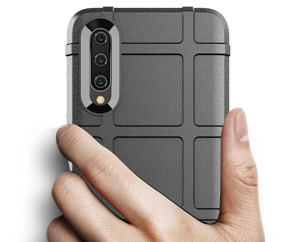 Чехол для Xiaomi Mi A3 (CC9E) цвет Black (черный), серия Armor от Caseport