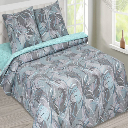 Комплект постельного белья "ВЛ. ТАНГО", поплин Премиум, 100% хлопок.