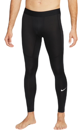 Мужские теннисные штаны Nike Pro Dri-Fit Tight - черный