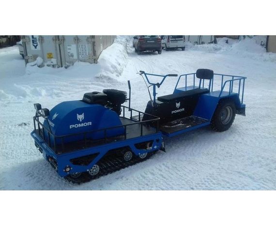 Мотобуксировщик POMOR М-600/650 К15