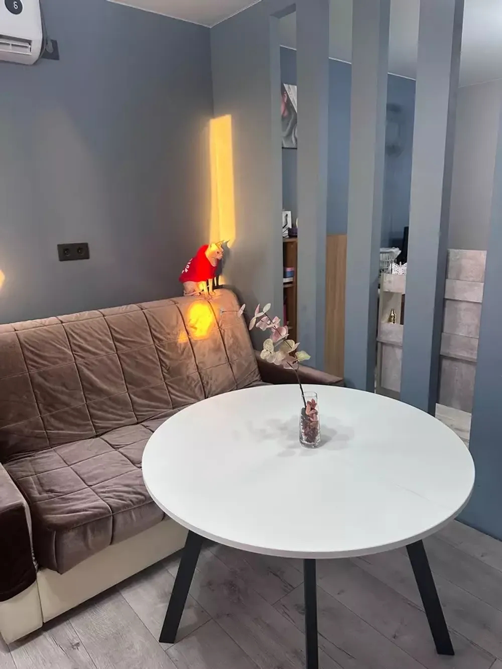 Стол Скандинавский (МДФ/Белый), ФМ Алиса, г.Ульяновск