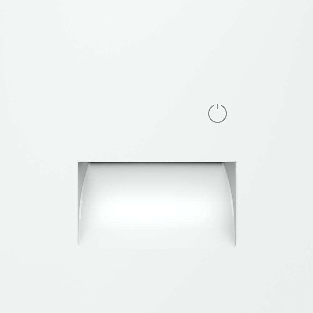 Подсветка светодиодная встраиваемая VOLTUM S70 с датчиком, (белый матовый)