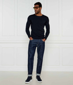 Шерстяной свитер Karl Lagerfeld - темно-синий(655000 544399)